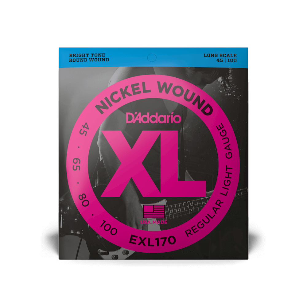 D'addario EXL Nickel Wound Bass Strings