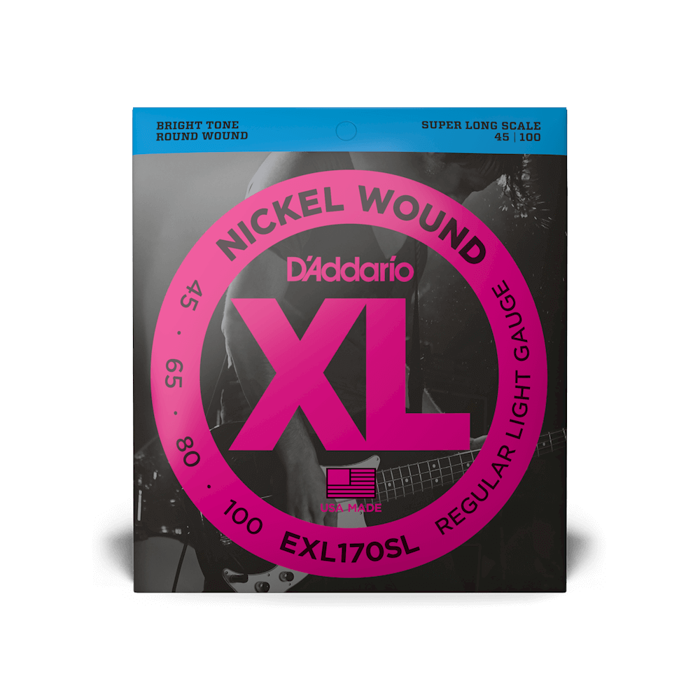 D'addario EXL Nickel Wound Bass Strings