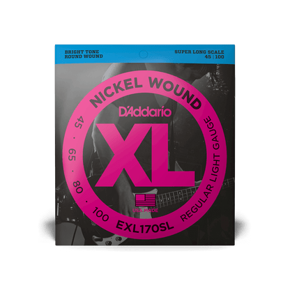 D'addario EXL Nickel Wound Bass Strings
