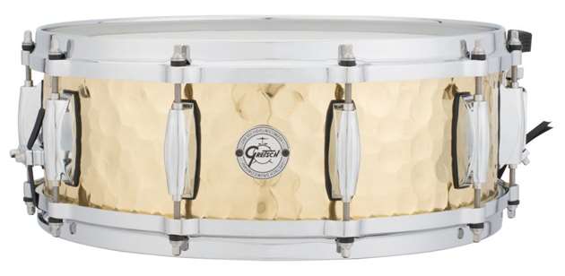 Gretsch S1-0514 5x14 Hammered Brass Snare Drum