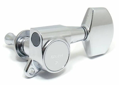 Allparts TK-0963-010 Gotoh SG381 3x3 Mini Keys with Large Buttons - Chrome