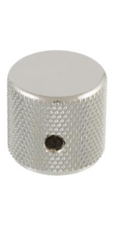More Better Nickel Metal Barrel Knobs - 2 Pack