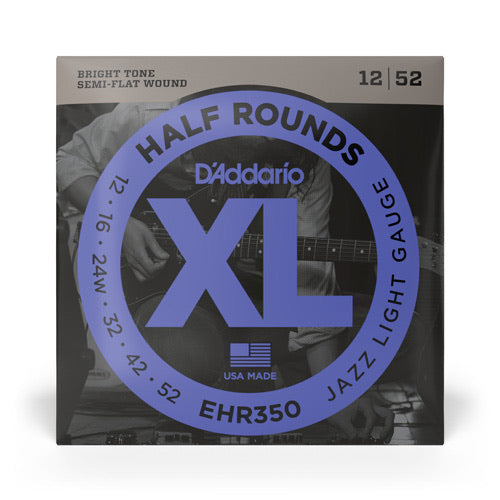 D’Addario Half Round Guitar Strings Acoustic Music Shop