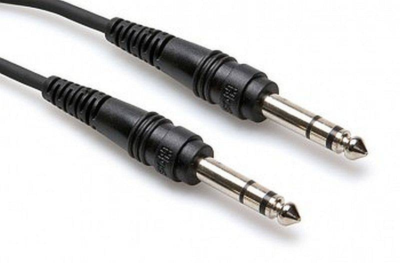 Hosa CSS-110 1/4” TRS to TRS Cable - 10’