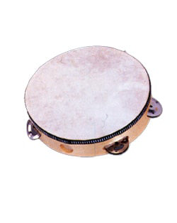 Mano 8” Tambourine with Calfskin Head