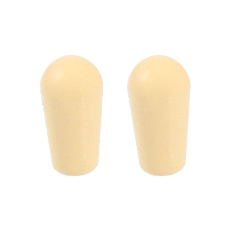 All Parts SK-0643 Metric Switch Tips for Import Guitars - Cream (2 Pack)
