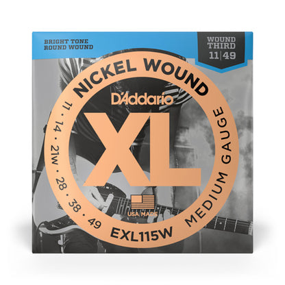 D'Addario EXL & EJ Series Nickel Wound Strings