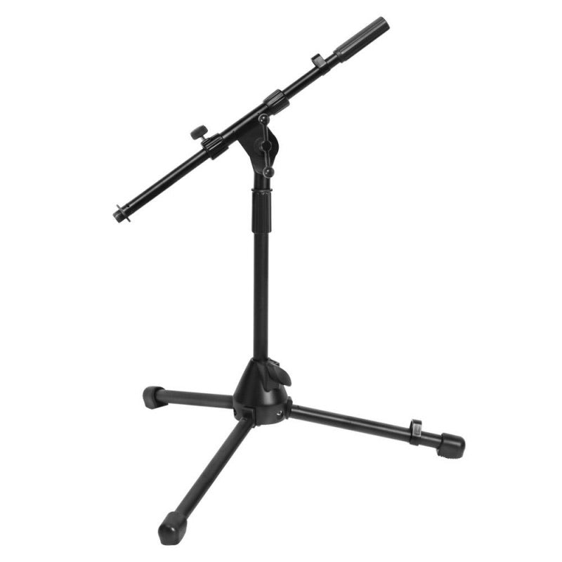 On-Stage MS7411B Drum/Amp Tripod Mic Stand with Boom Arm