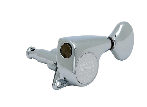 Gotoh 510 Delta Series 6 In Line Chrome Tuning Keys (All Parts TK-7260)