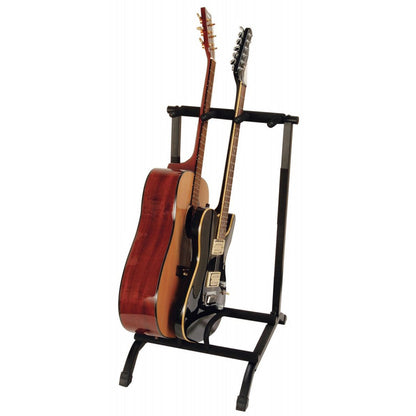 On-Stage GS7361 Three-Space Foldable Multi-Guitar Rack