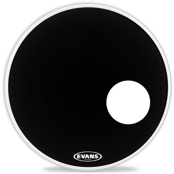 Evans 22” EQ3 Black Resonant Head