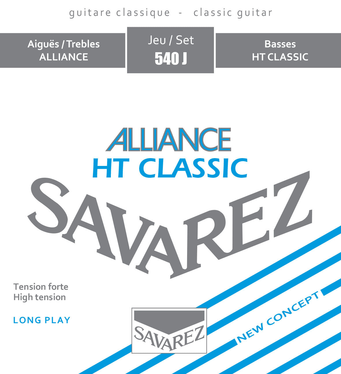 Savarez Alliance/HT Classic HT Classical Guitar Strings, Full Set 540J