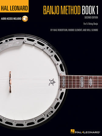 Hal Leonard Banjo Method Book 1 - 5 String Banjo - 2nd Edition