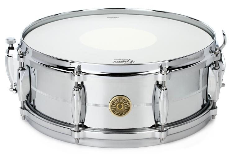 Gretsch USA G4160 5x14 Chrome Over Brass Snare Drum