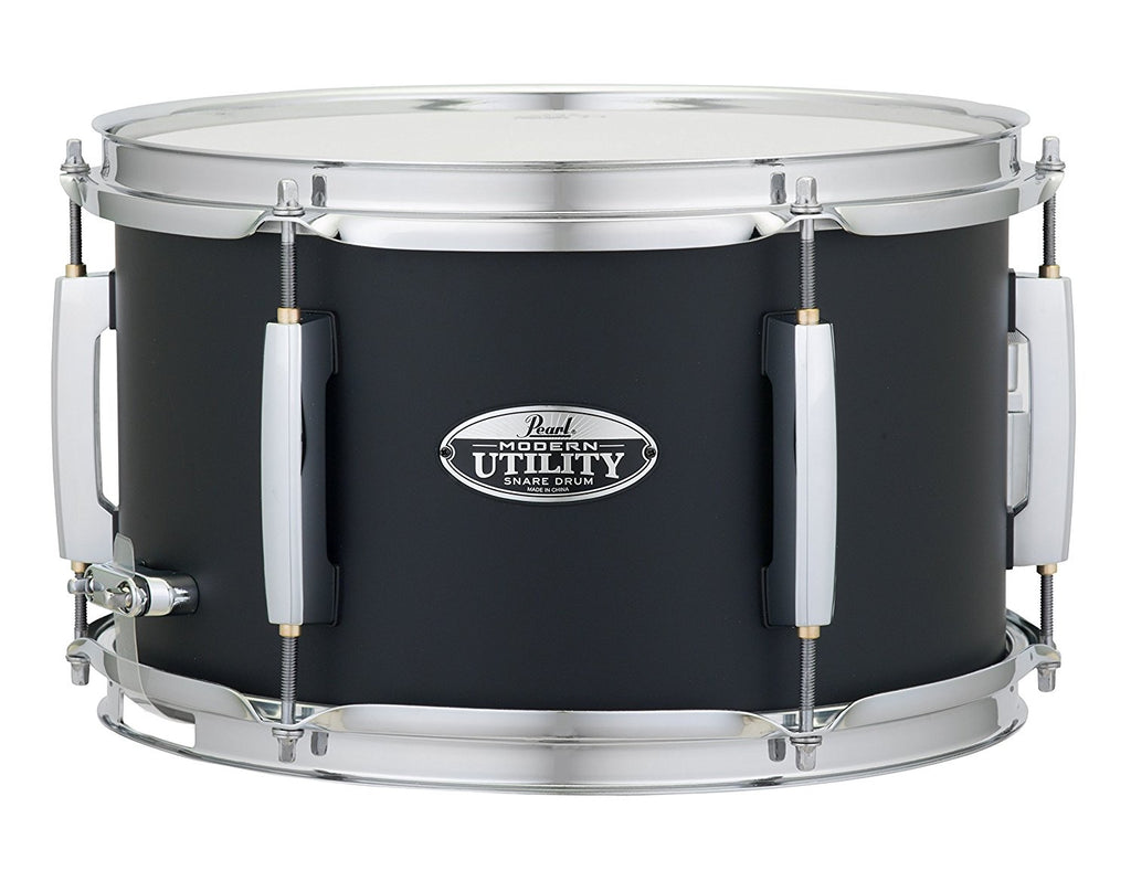 Pearl 12x7 Modern Utility Maple Snare Drum, Satin Black