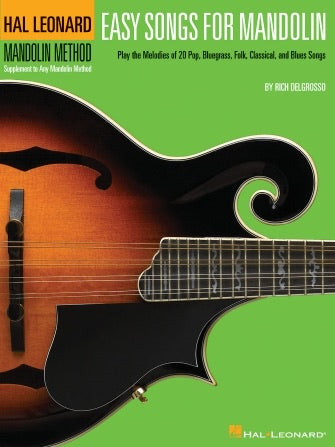 Hal Leonard Easy Songs For Mandolin