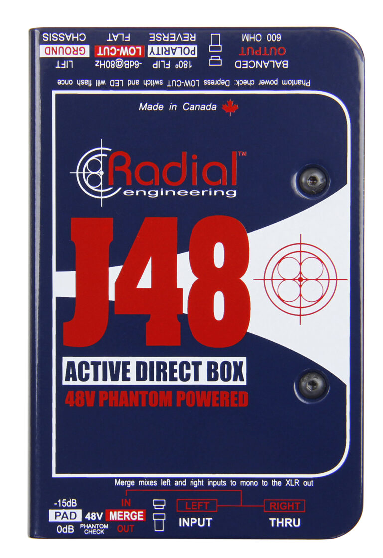 Radial J48 Premium Active Direct Box
