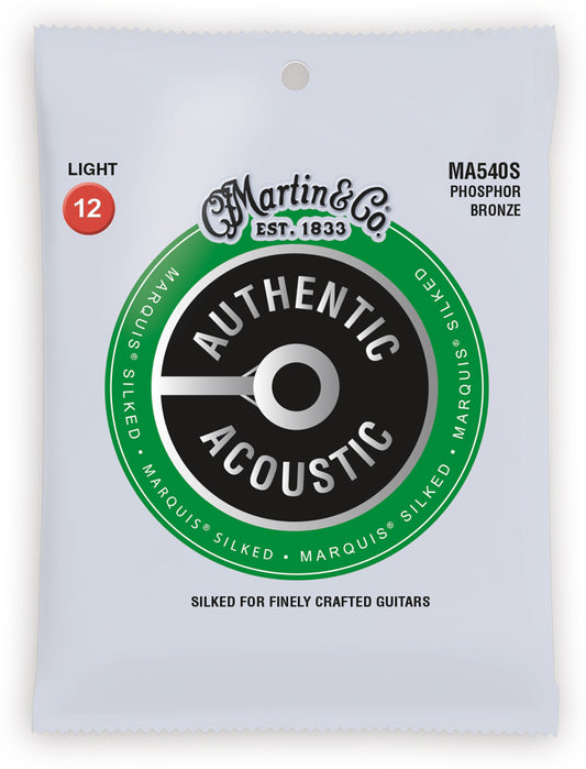 Martin Authentic Acoustic Marquis Silked 92/8 Phosphor Bronze Strings