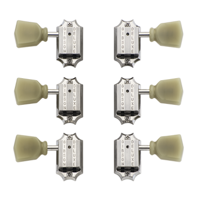 Gibson Kluson-Style Tuner Set - Nickel