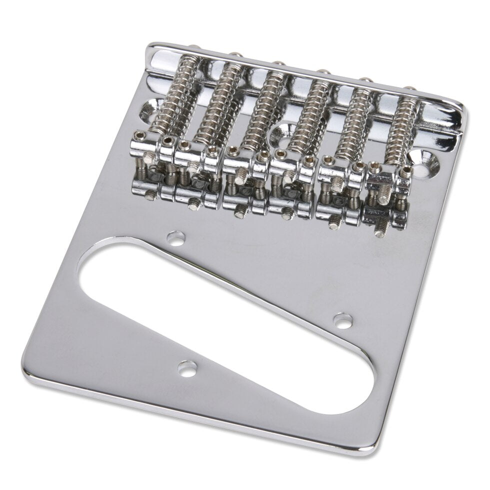 T Ringer Style Bridge More Better Standard T-Style Guitar Bridge - Chrome – Acoustic Music Shop