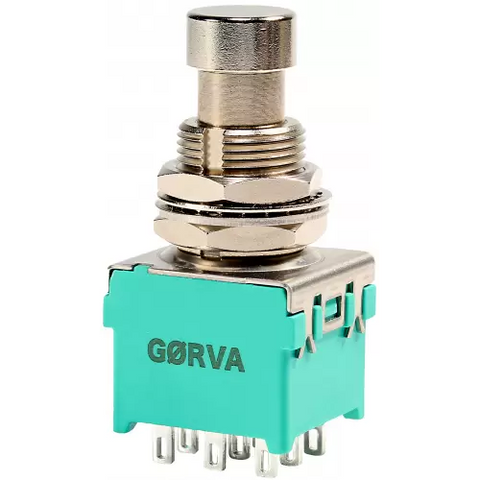 Gorva Mechano 3PDT Soft Click Footswitch