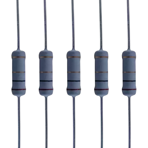 CE Metal Oxide 1 Watt Resistors 1 kOhm - 5% Tolerance (Pack of 5)