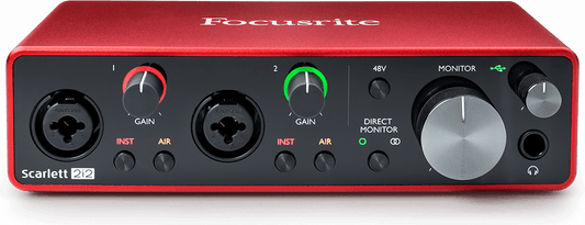 Focusrite Scarlett 2i2 USB Interface 3rd Gen