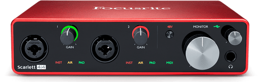 Focusrite Scarlett 4i4 Interface 3rd Gen