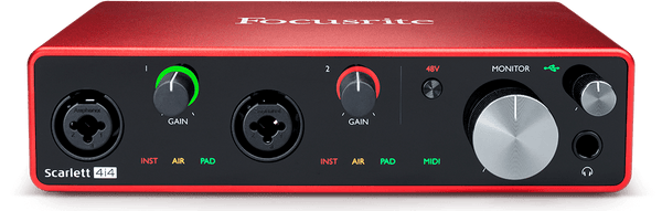 Focusrite Scarlett 4i4 Interface 3rd Gen
