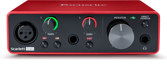 Focusrite Scarlett Solo USB Interface 3rd gen