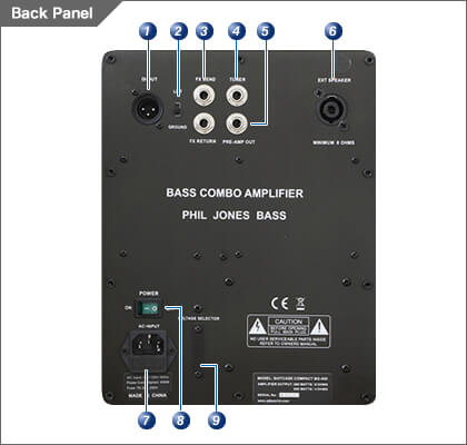 Phil Jones Bass BG-400 300 Bass Combo Amplifier