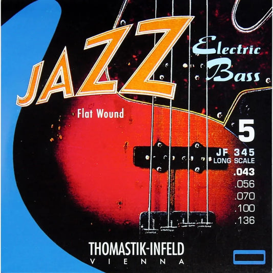 Thomastik-Infeld Jazz Flatwound Bass Strings (43-100)